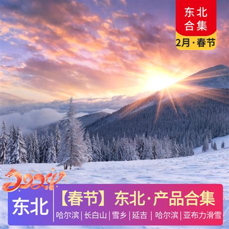 东北 |春节【1-2月】东北三省 出游计划合集 总有一款适合您长白山、延吉、哈尔滨、漠河北极村、呼伦贝尔、阿尔山