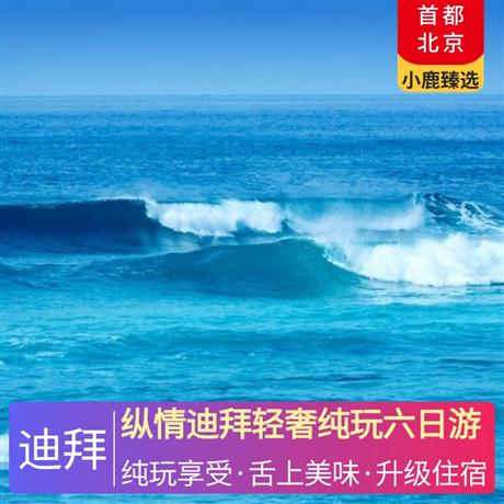 纵情迪拜轻奢纯玩六日游全程入住阿联酋国际五星酒店，升级一晚网红SLS五星酒店